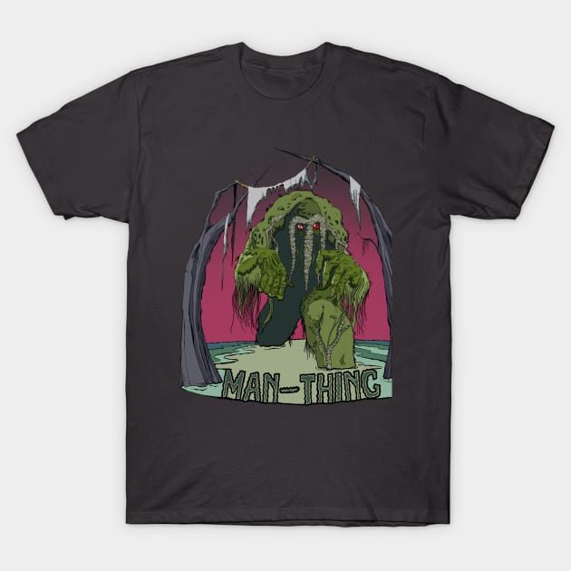 Man-Thing T-Shirt by Grave Adventures 